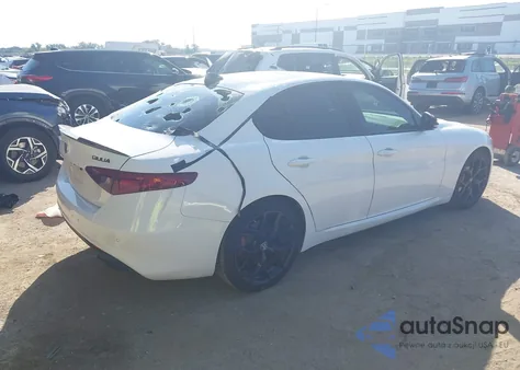 2020 Alfa Romeo Giulia Rwd from USA, damaged, VIN ZARFAMAN3L7626670